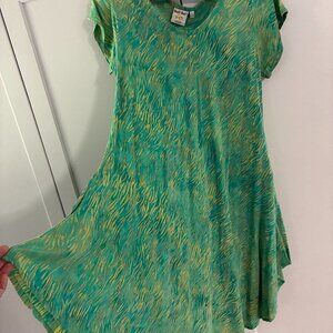 Indonesian batik dress